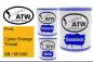 Preview: Ford, Cyber Orange Tricoat, SB / M7450: 1L Lackdose + 1L Klarlack + 500ml Härter - Set, von ATW Autoteile West.